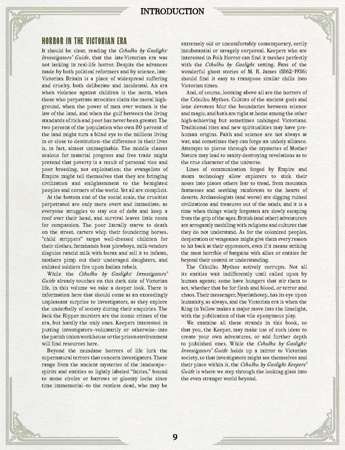 Cthulhu by Gaslight Keeperss Guide Roleplaying Game by Chaosium 6