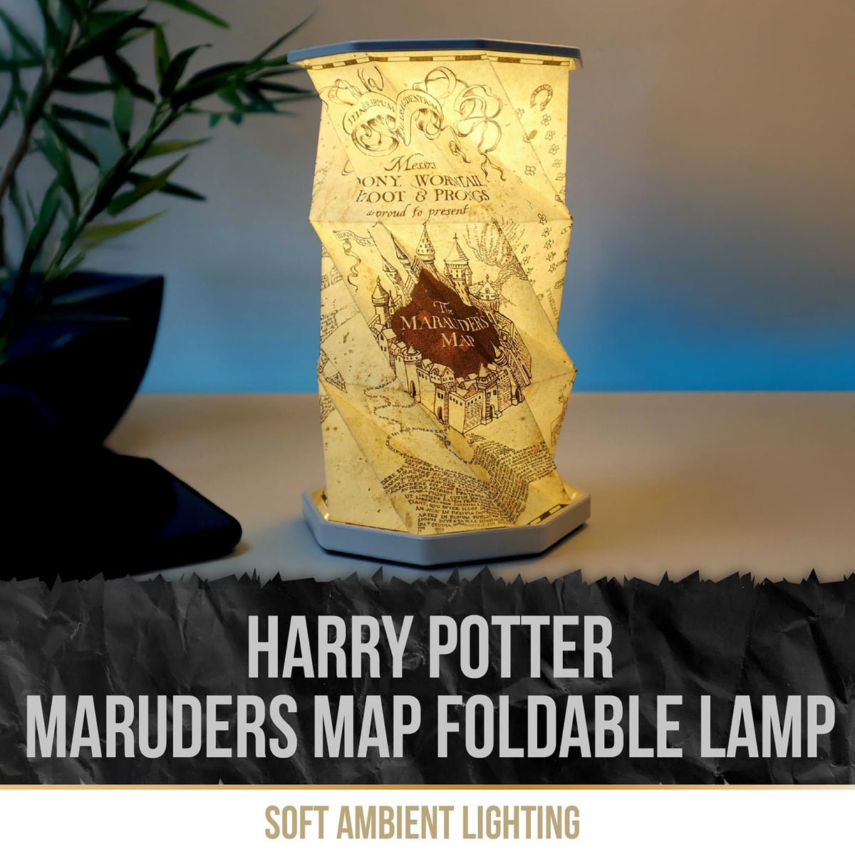 Harry Potter Marauders Map Foldable Lamp 21cm 3