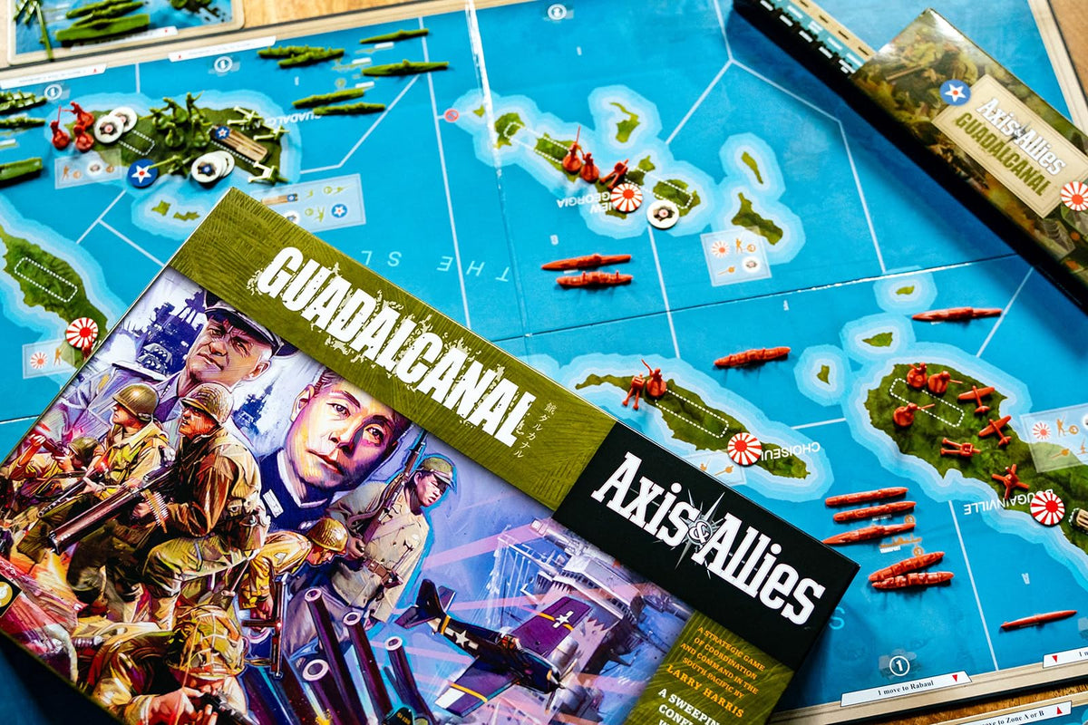 Renegade Game Studios Axis & Allies: Guadalcanal Strategy Board Game for 2 Players | Ages 12+ | 120-80 Min 6