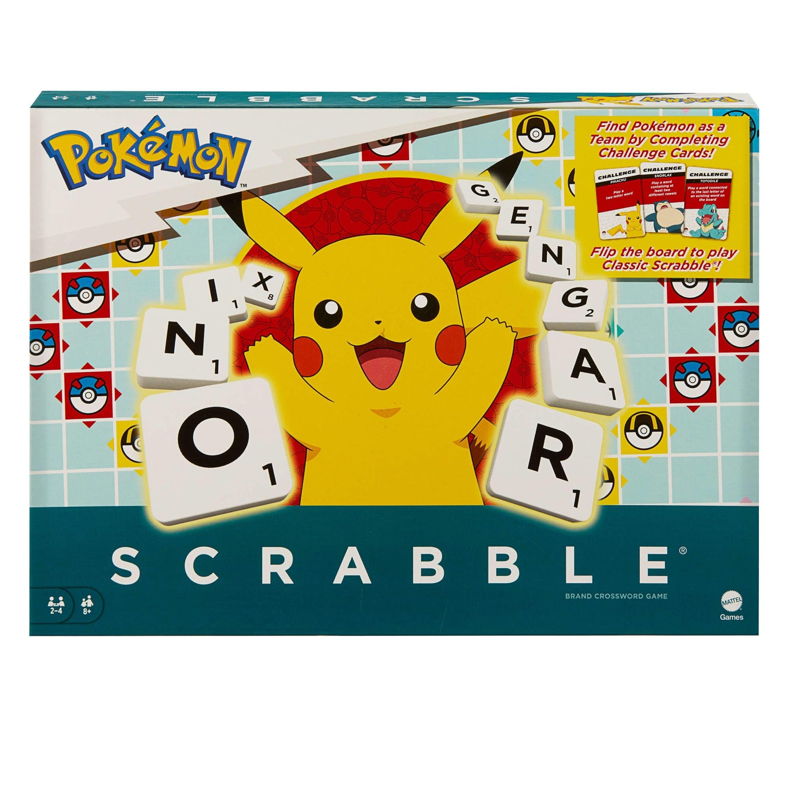 Scrabble Pokemon Board Game 1