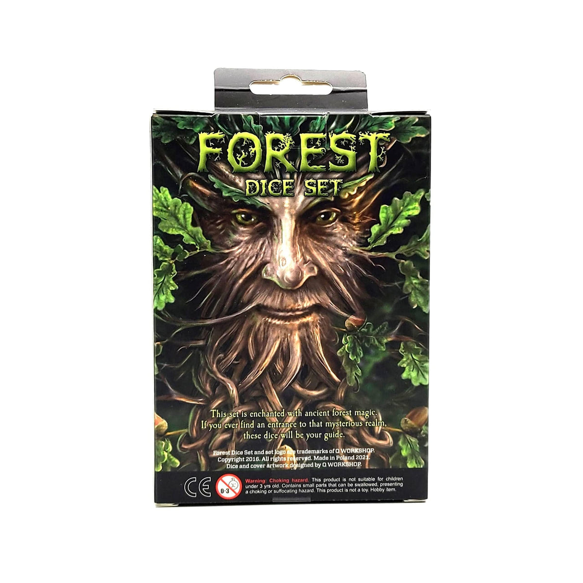 Forest Dice Set Tundra Portfolio by Q Workshop 3