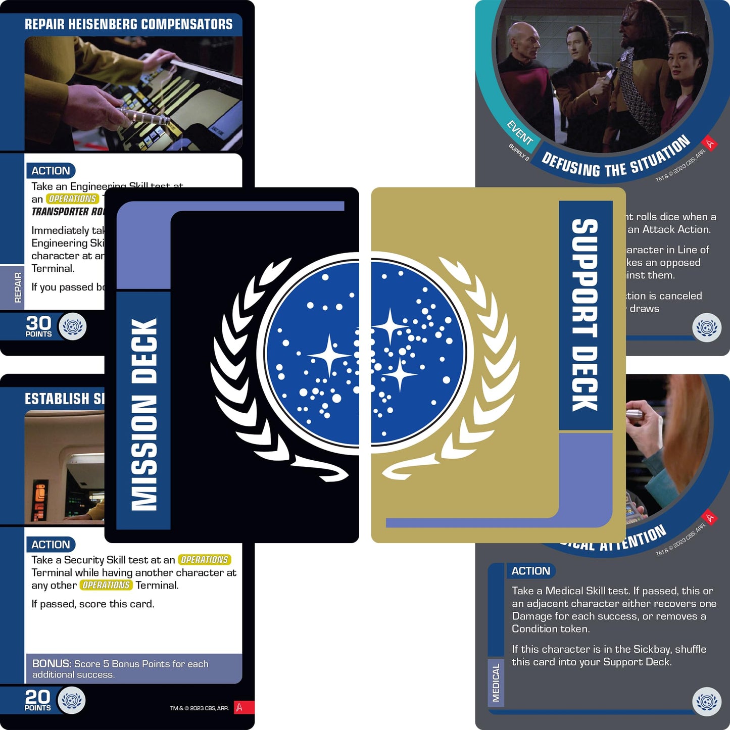 Gale Force Nine - Star Trek Away Teams Starter Set 5