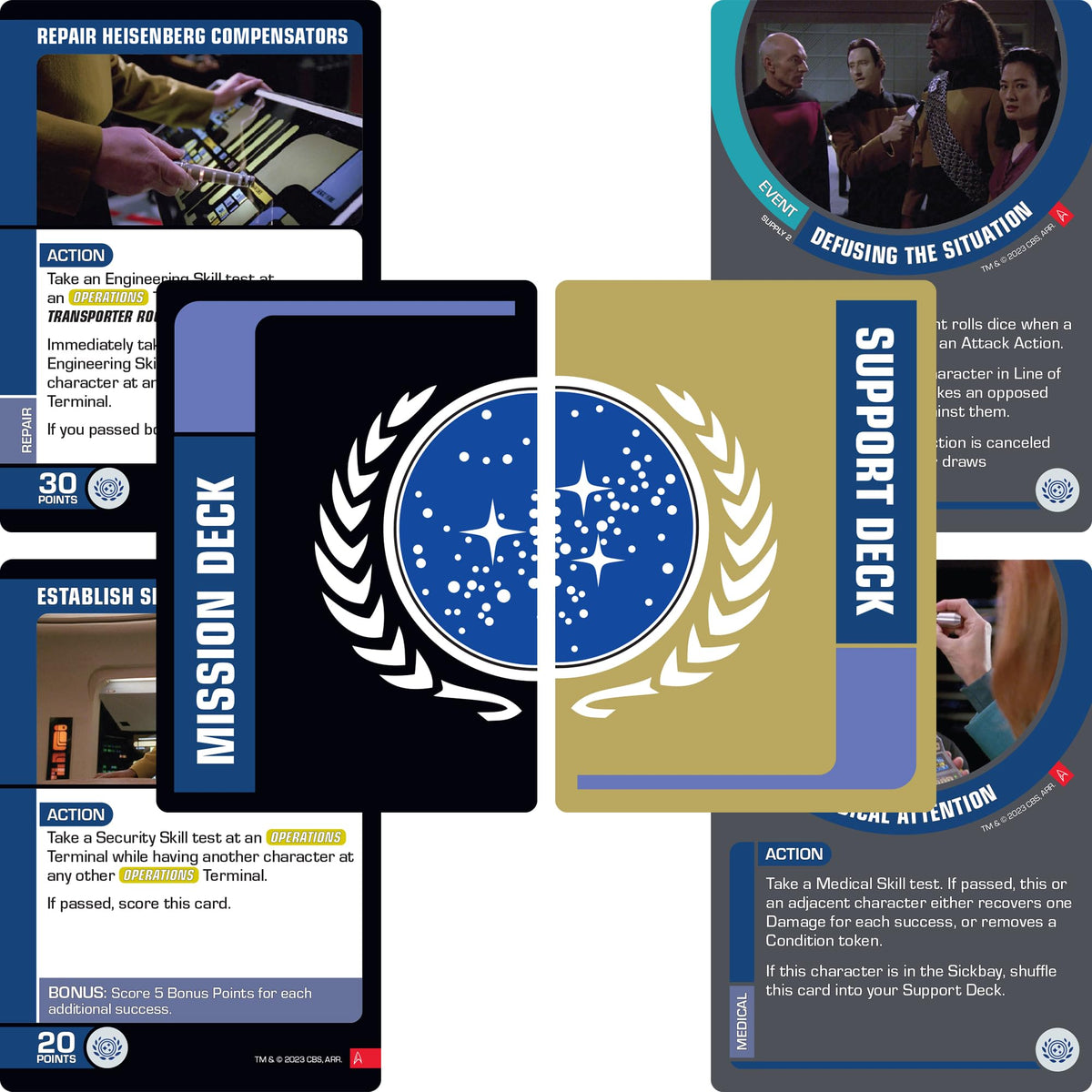 Gale Force Nine - Star Trek Away Teams Starter Set 5