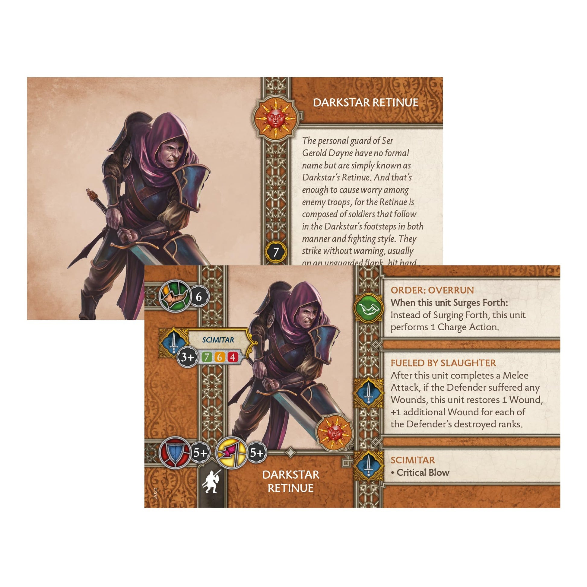 A Song of Ice and Fire Tabletop Miniatures Game Darkstar Retinue Unit Box - Lethal Warriors for Strategic Warfare, Strategy Game for Adults, Ages 14+, 2+ Players, 45-60 Minute Playtime, Made by CMON 4
