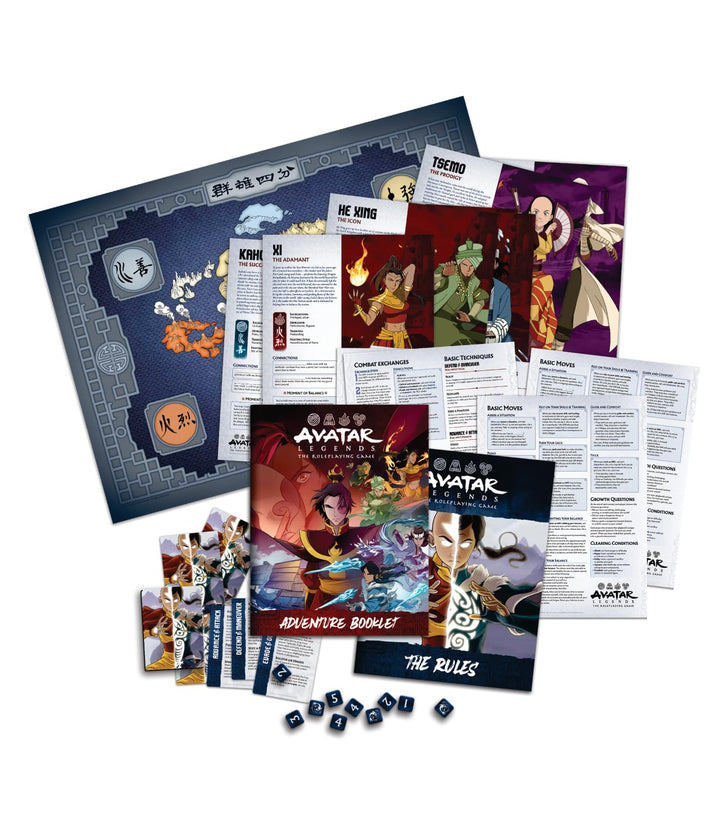 Magpie Games Avatar Legends RPG Starter Set