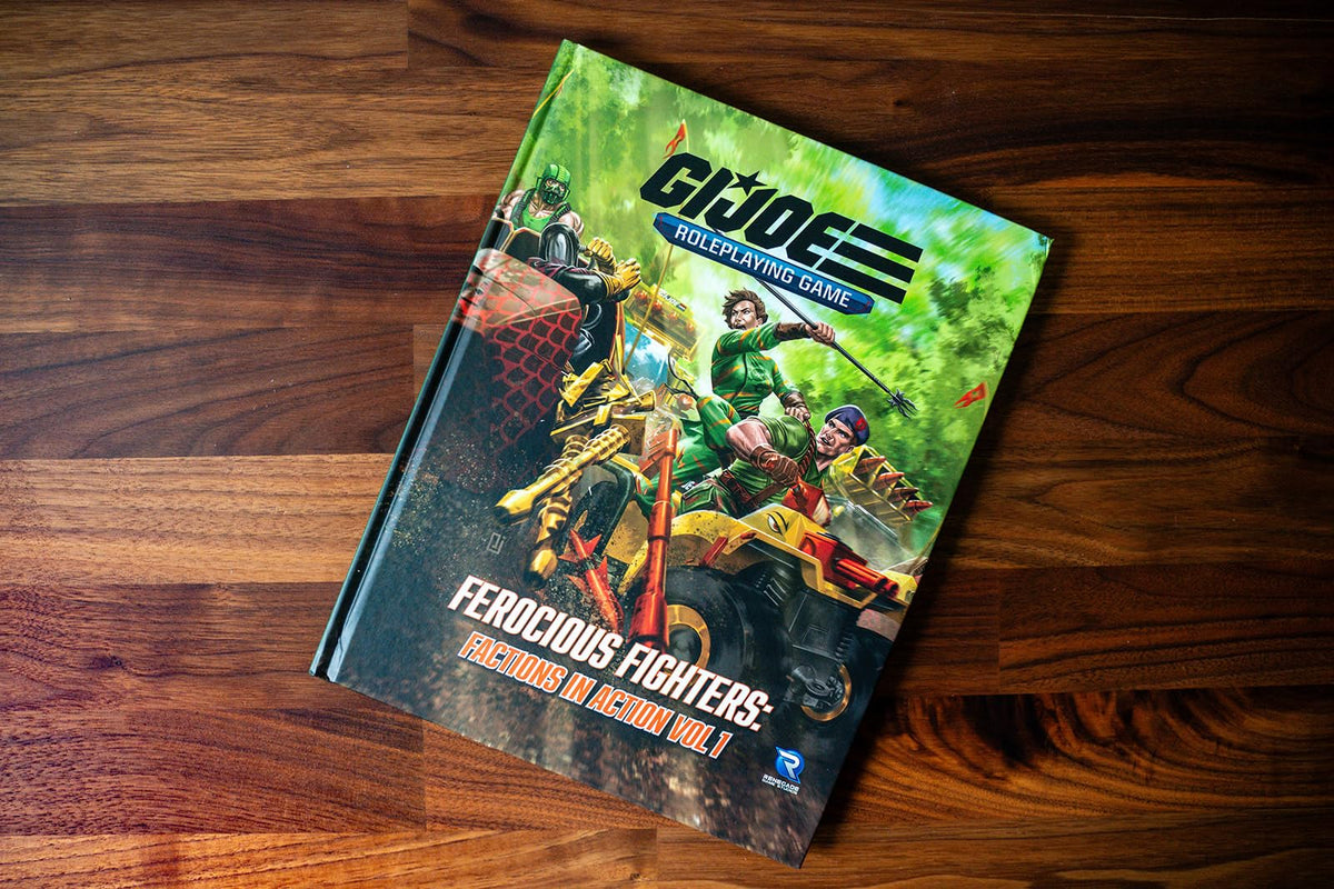 Renegade Game Studios: G.I. Joe Roleplaying Game Ferocious Fighters: Factions in Action Vol. 1 Sourcebook 3