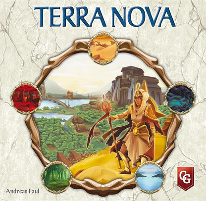 Capstone Games Terra Nova - Simplified Version of Terra Mystica Board Game, Capstone Games, Ages 14+ 2