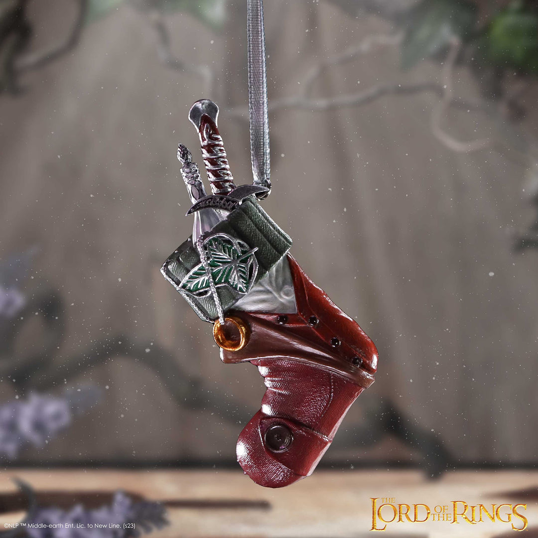 Lord of the Rings Collectible Frodo Stocking Hanging Ornament 8.6cm