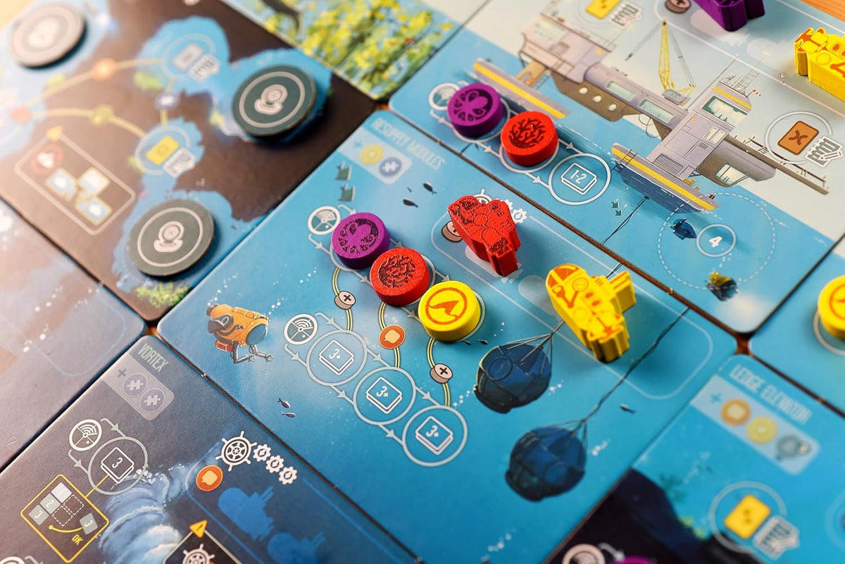 Endeavor Deep Sea Ocean Research Strategy Board Game
