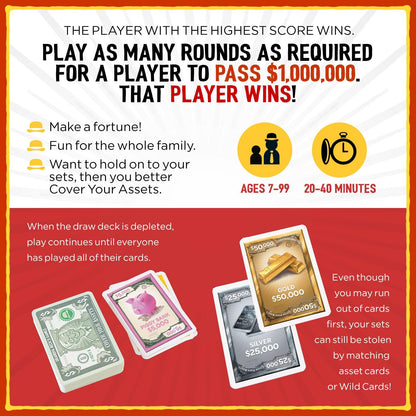 Cover Your Assets Board Game by Grandpa Becks 8