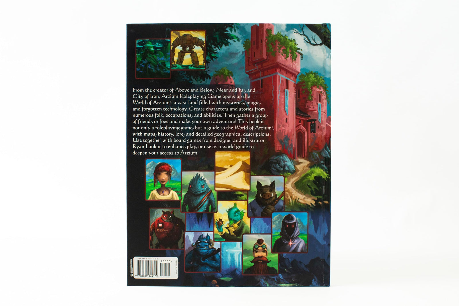 World of Arzium RPG Book Roleplaying Game by Red Raven 2