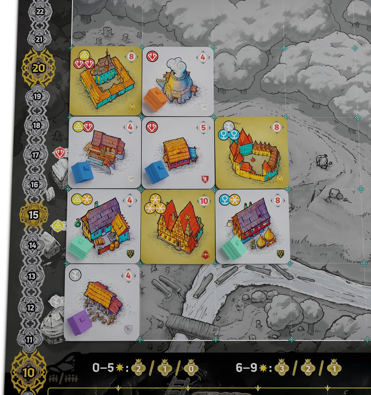 Kutna Hora The City of Silver Economic Board Game