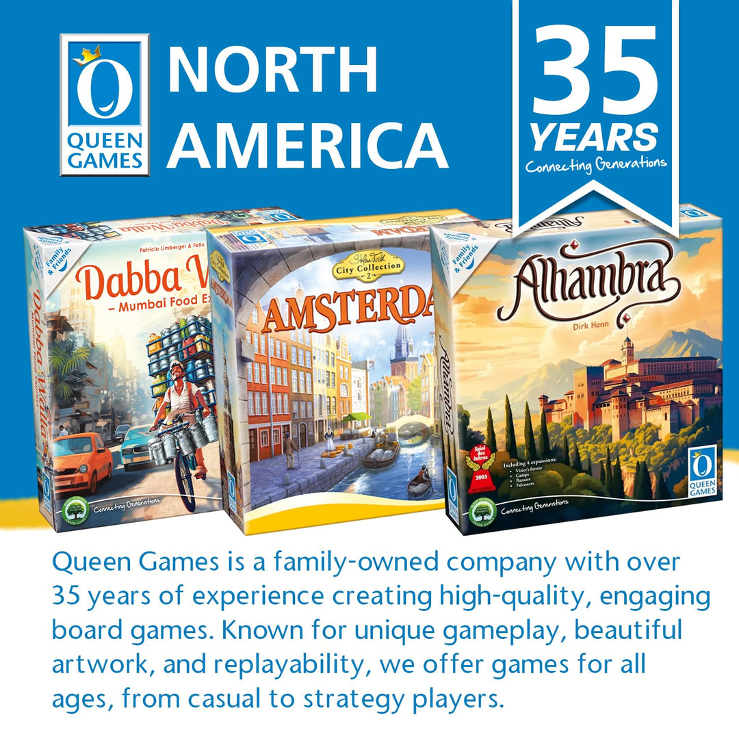 Copenhagen Strategy Board Game 2-4 Players Family Fun