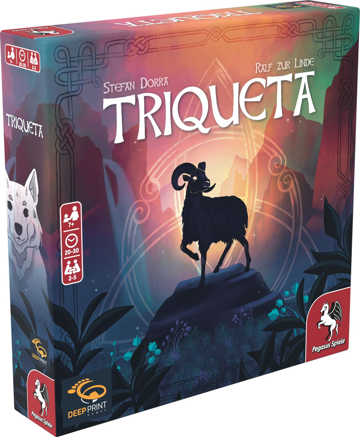 Pegasus Spiele 57820E Triqueta 2nd (English Edition) (Deep Print Games) 1