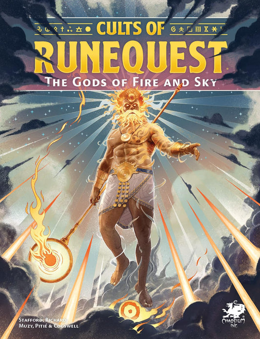 Cults of RuneQuest The Gods of Fire and Sky Roleplaying Game by Chaosium 1