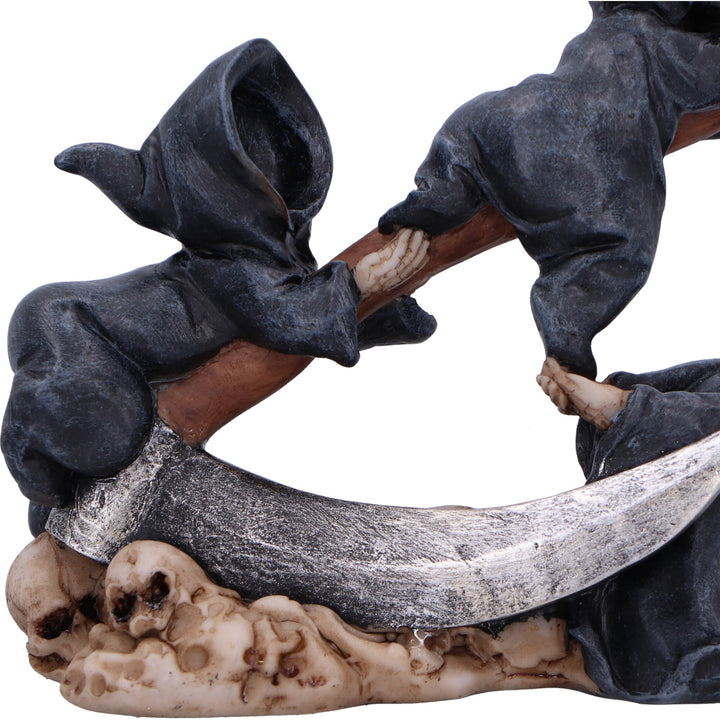 Mischievous Baby Reapers and Scythe Ornament 15.5cm
