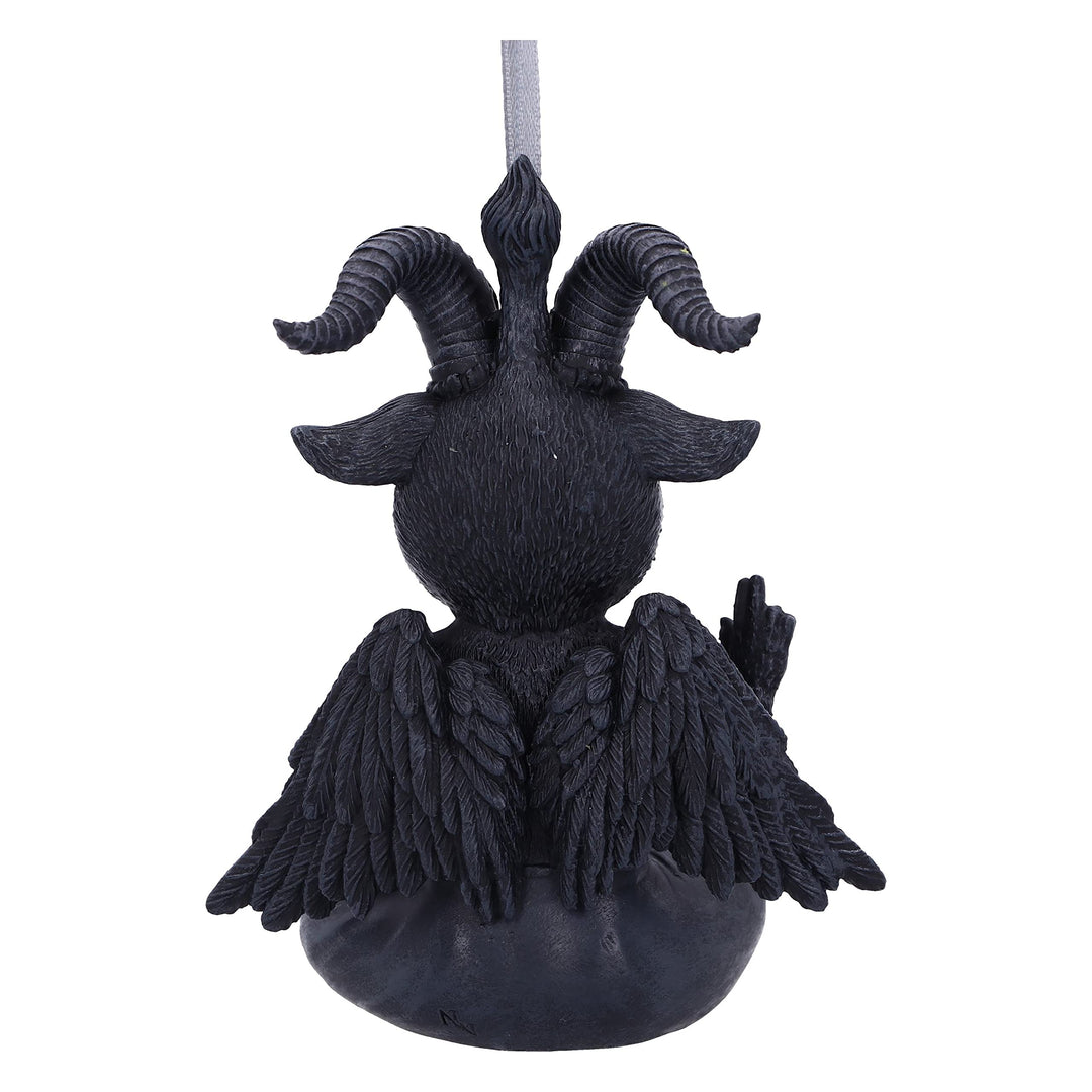 Baphoboo Black Baby Baphomet Hanging Decorative Ornament 11cm
