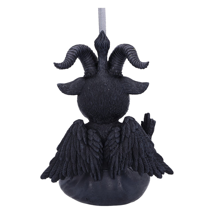 Baphoboo Black Baby Baphomet Hanging Decorative Ornament 11cm