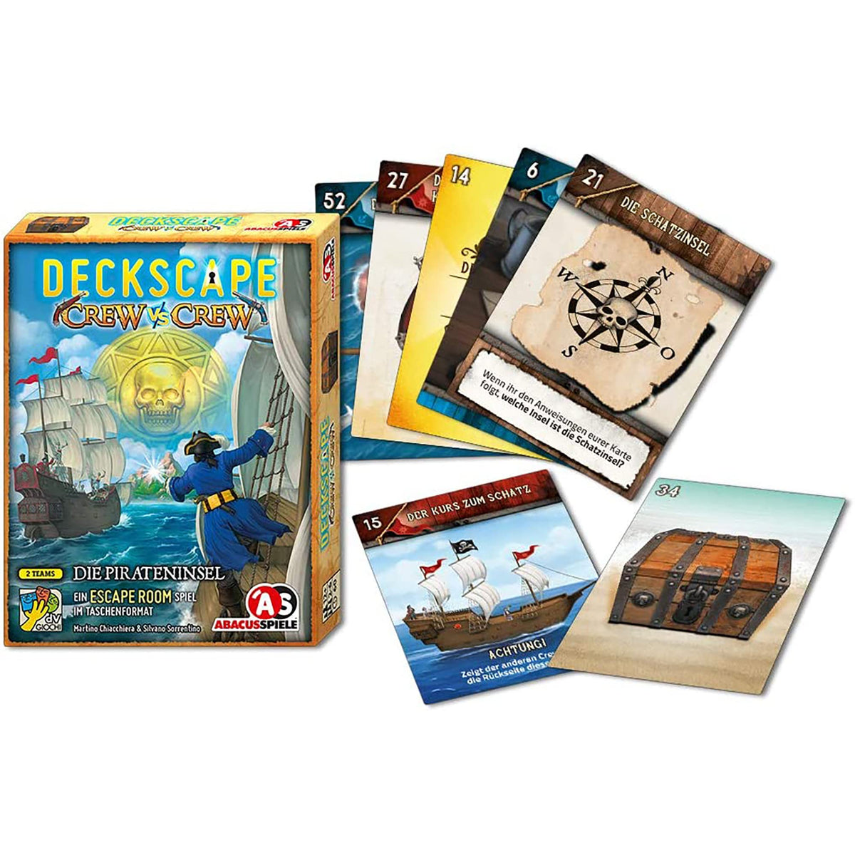 dV Giochi Deckscape: Crew VS Crew 2