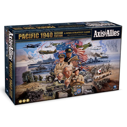 Renegade Game Studios Axis & Allies: 1940 Pacific Second Edition - WWII War Miniatures Strategy Board Game, Renegade, Age 12+/2-4 Players/6 Hr 1