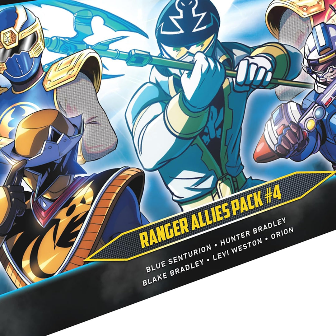 Renegade Game Studios: Power Rangers: Heroes of The Grid: Allies Pack #4 - Expansion, 5 New Heroes! Roleplaying Miniatures Game, Age 14+, 2-5 Player