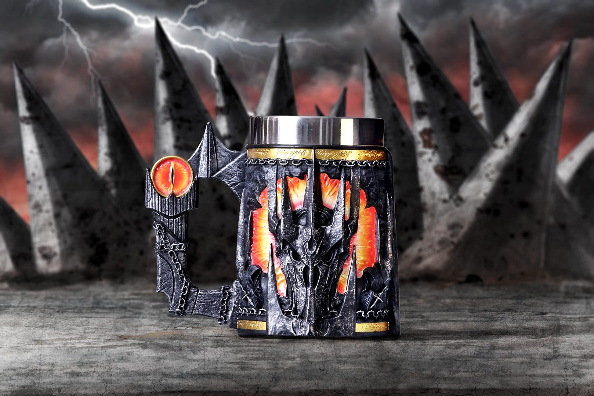 Lord of the Rings Sauron Tankard 15.5cm Officially Licensed Drinking Mug 3