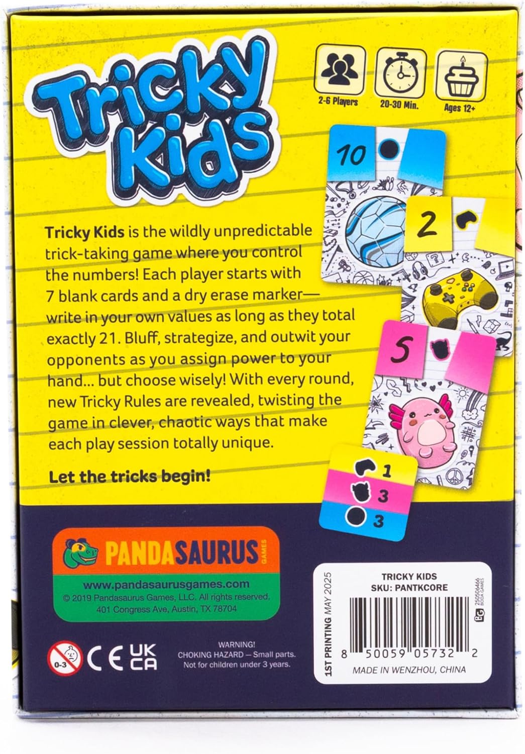 Tricky Kids Card Game