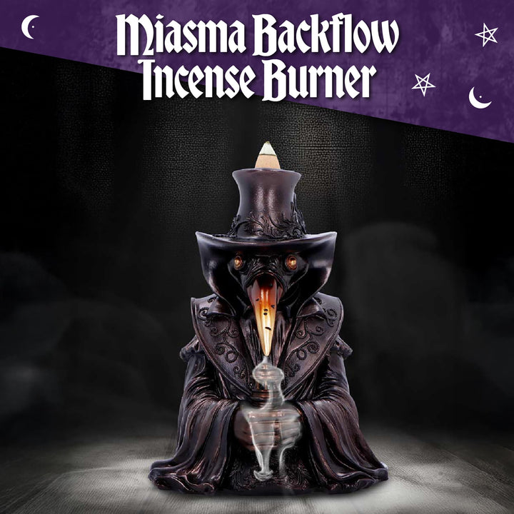Miasma Backflow Incense Burner 18cm