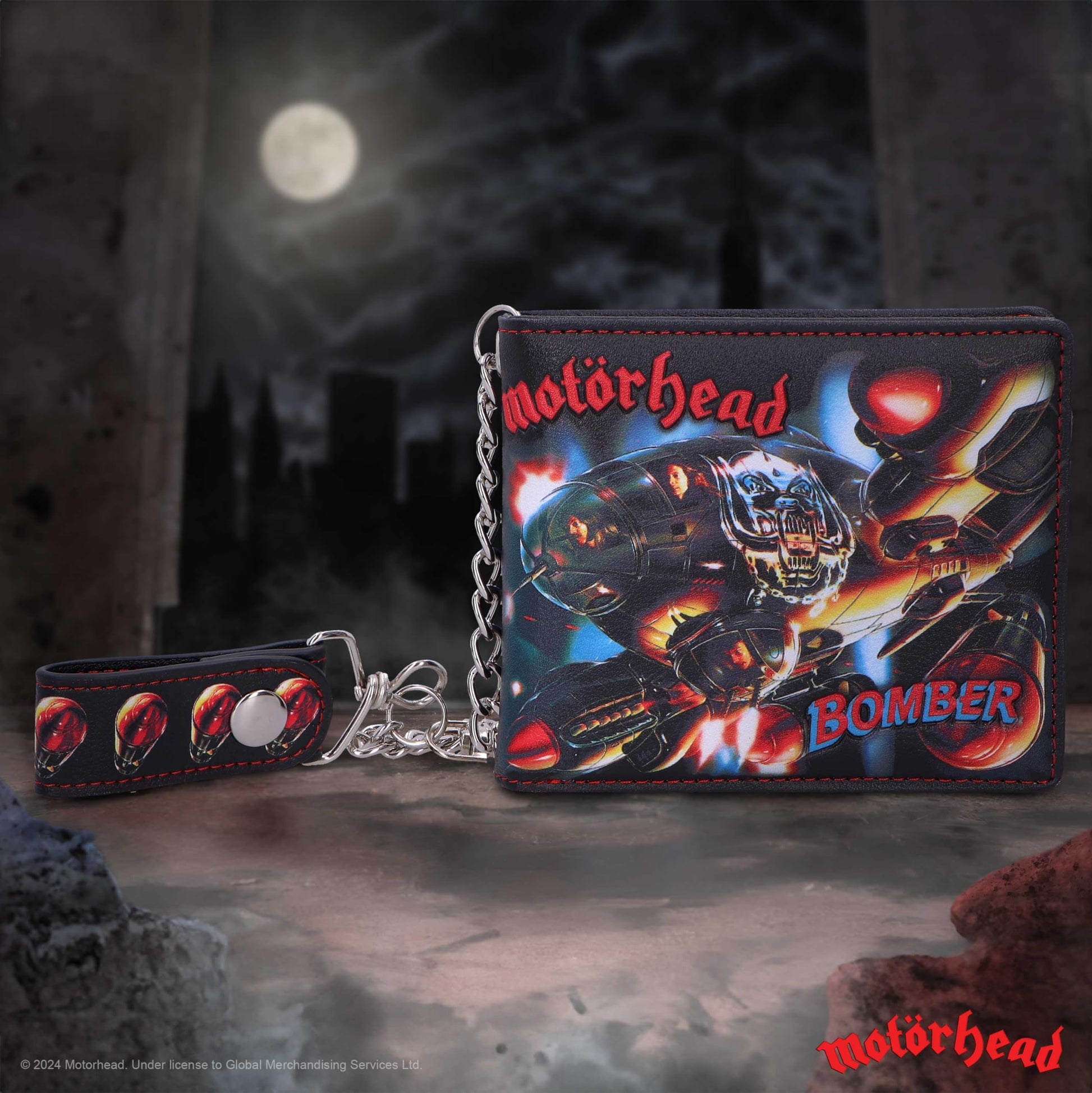 Motorhead Bomber Artwork Wallet 11cm 3