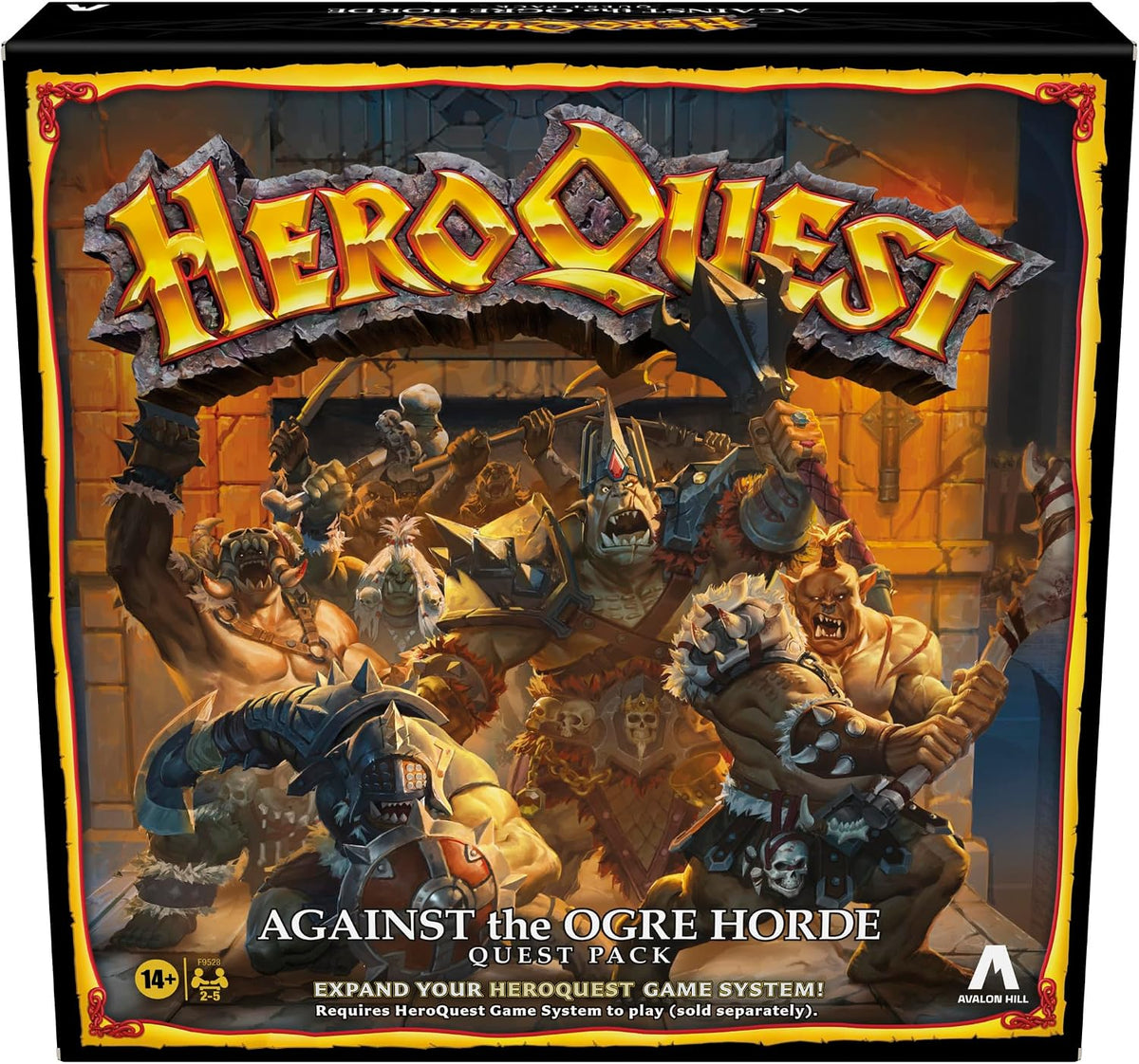 HeroQuest Against the Ogre Horde Quest Pack Board Game Expansion