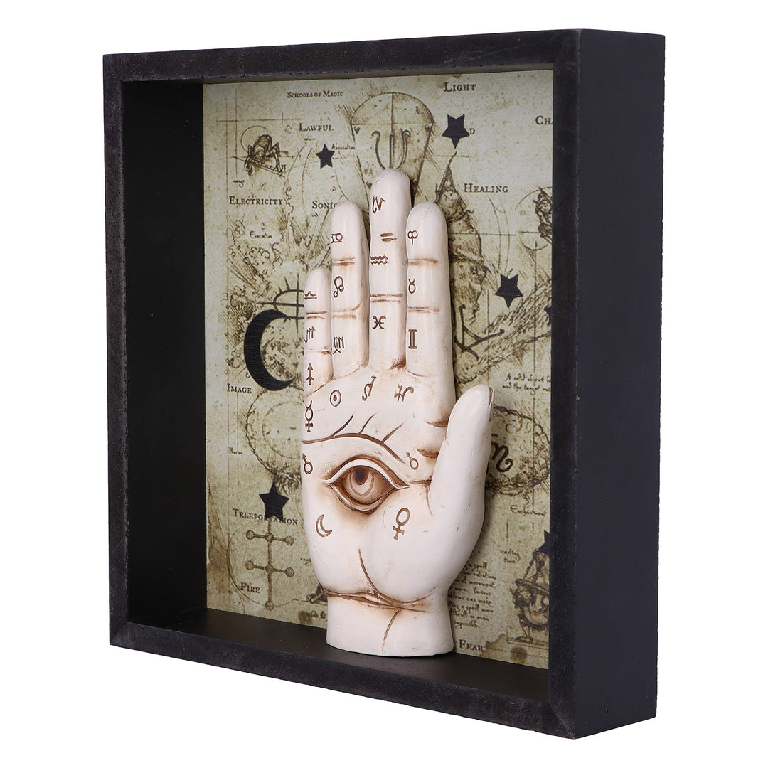 Palmistry Companion Framed Chiromancy Wall Mounted Art 20.2cm