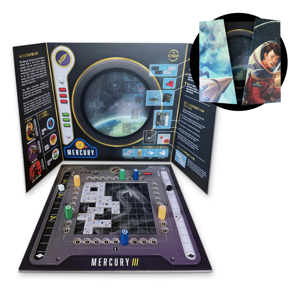 Mission Control Critical Orbit by Th3rd World Studios, Strategy Board Game 2