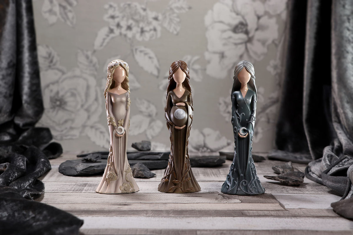 Wiccan Aspects of Maiden Mother and Crone 15cm 6