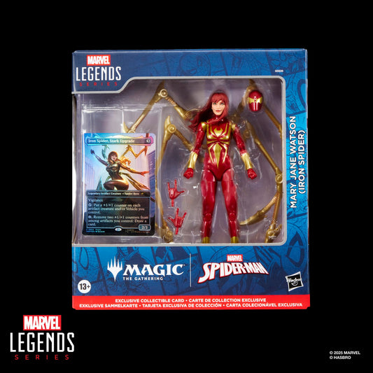 MTG Spiderman Legends Mary Jane Watson Iron Spider Puzzle Game by Hasbro UK 2