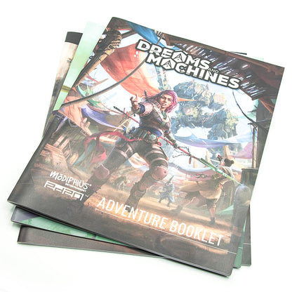 Modiphius: Dreams and Machines: RPG Starter Set to Play & Explore The World of Evera Prime, Booklet, Dice, Cards & More 6