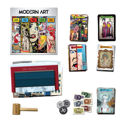 Modern Art Board Game by CoolMiniOrNot Inc 3