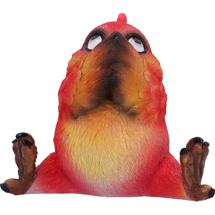 Comical Three Wise Bird Figurines Birds 9.8cm