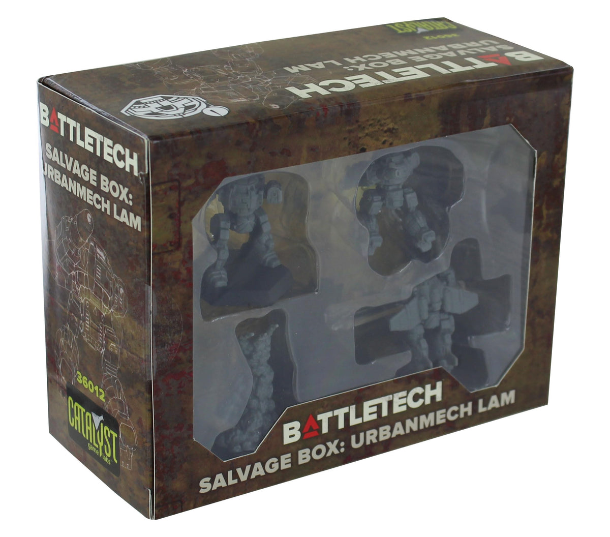 Battletech Salvage Box Urbanmech LAM Board Game by Catalyst Game Labs 1
