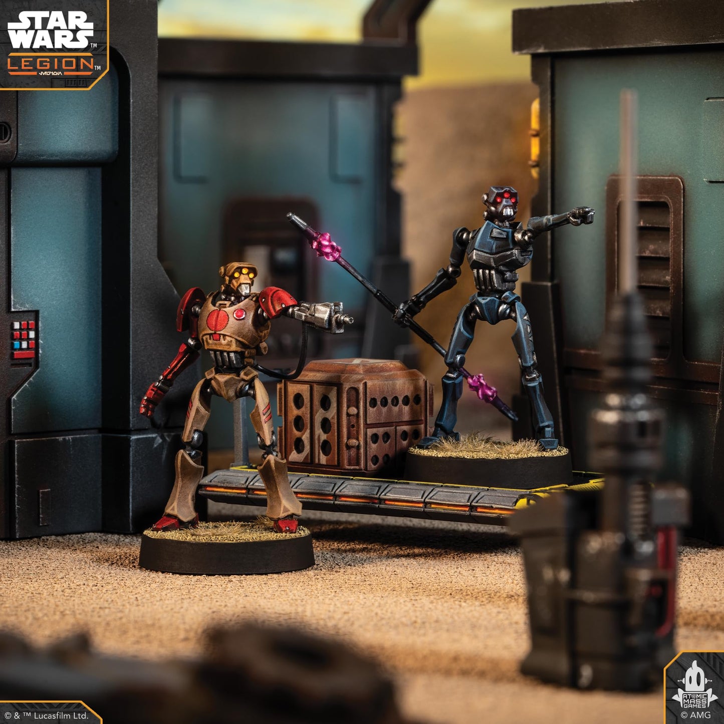 Star Wars Legion Customisable Super Tactical Command Droid Board Game by Atomic Mass 4