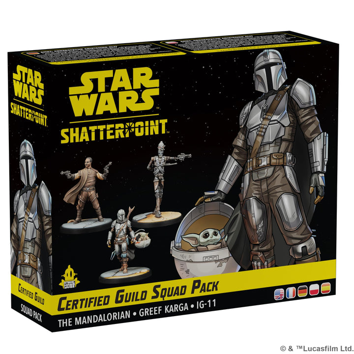 Star Wars Shatterpoint Certified Guild Squad Pack - Tabletop Miniatures Game, Strategy Game for Kids and Adults, Ages 14+, 2 Players, 90 Minute Playtime, Made by Atomic Mass Games