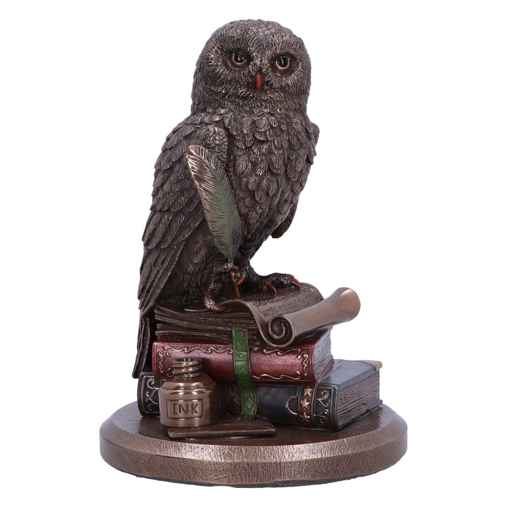 An Owls Tale Bronze Figurine Owls 14.5cm