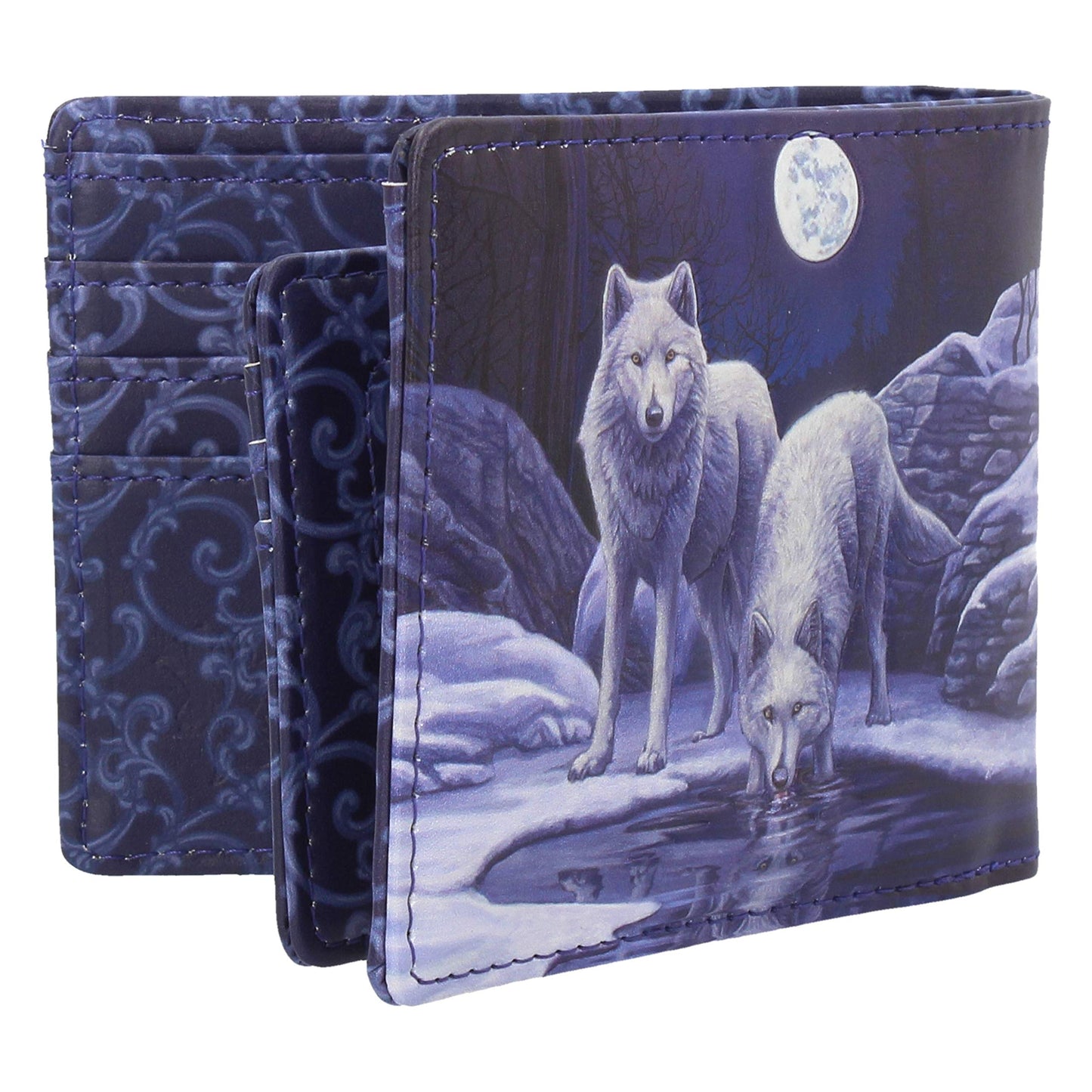 Warriors of Winter Wolf Wallet by Lisa Parker 4