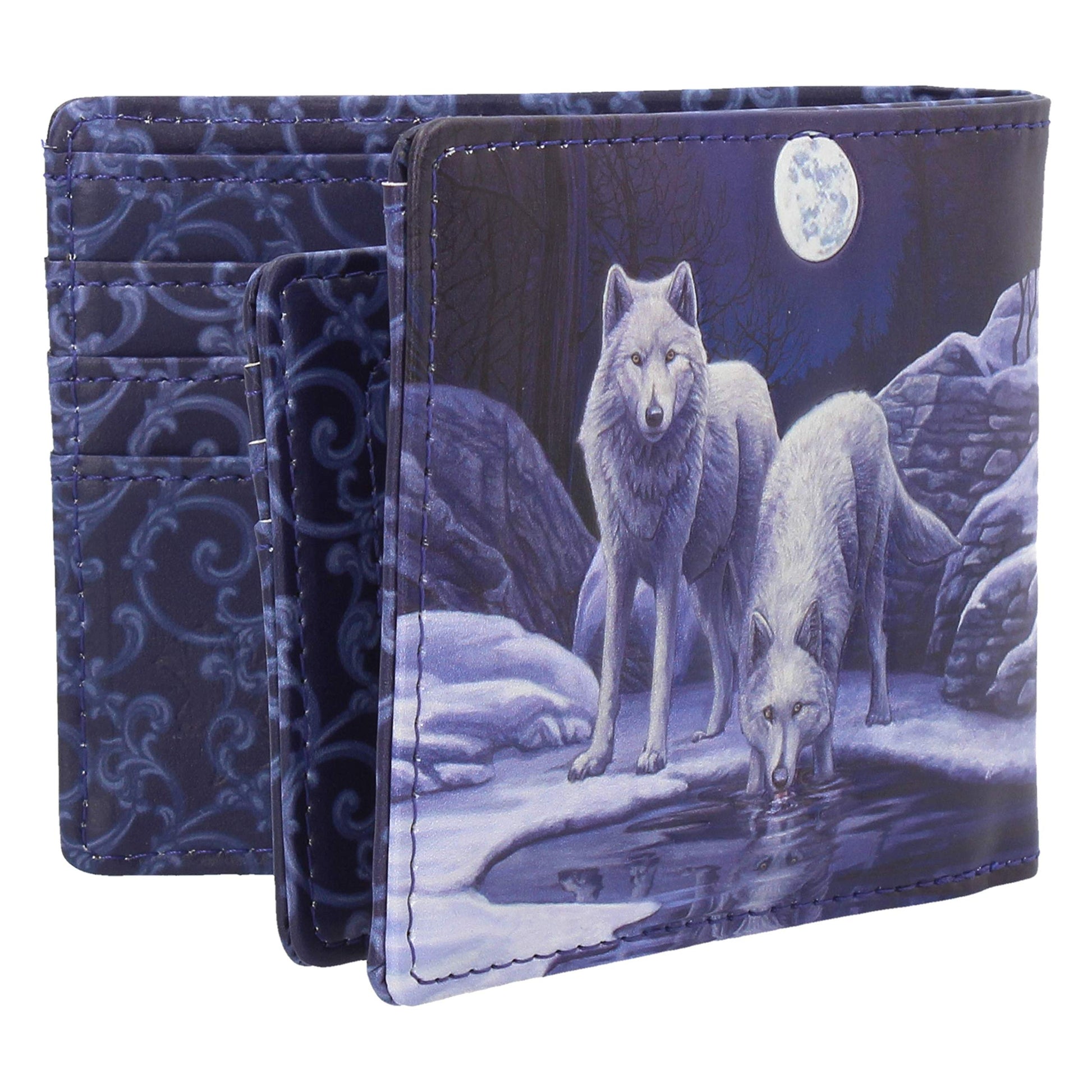 Warriors of Winter Wolf Wallet by Lisa Parker 4