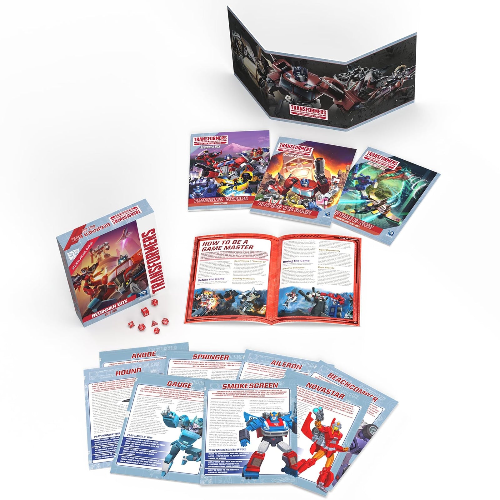 Transformers RPG Beginner Box Roll Out Roleplaying Game by Renegade Studio 2