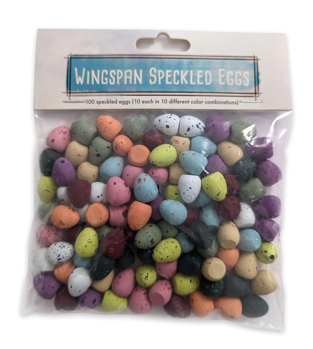 Stonemaier Games: Wingspan Speckled Eggs | Add to Wingspan (Base Game or Asia) | Enhance Your Wingspan Gameplay | 100 Speckled Eggs in 10