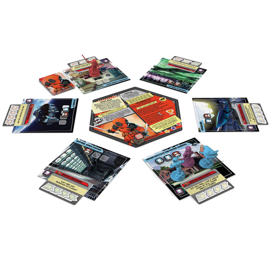 CMON Marvel United Deadpool Expansion | Tabletop Miniatures Game | Strategy Game | Cooperative Game for Adults and Kids | Ages 14+ | 1-4 Players | Average Playtime 40 Minutes | Made by CMON 2