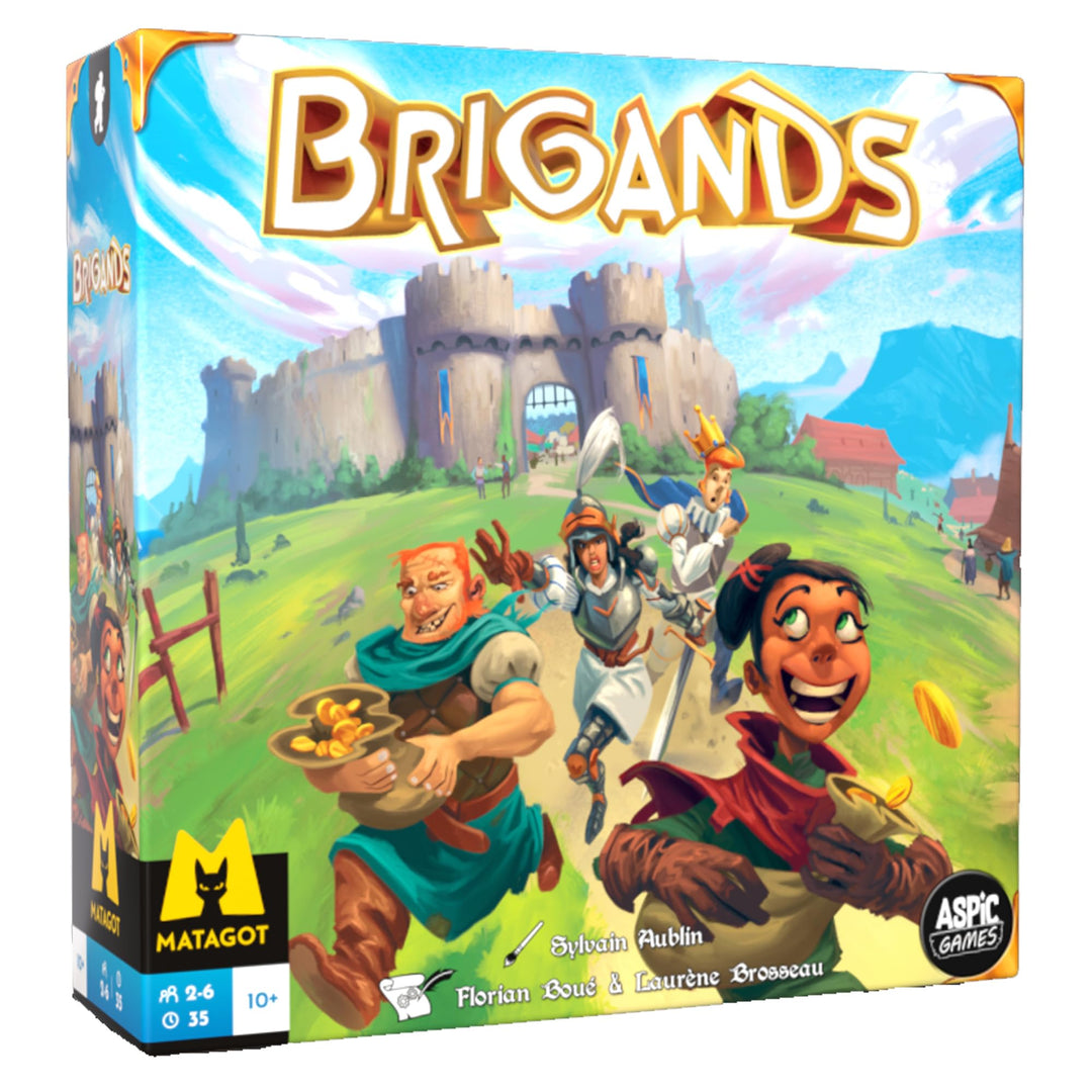 Brigands Board Game Deduction Strategy Thrilling Heists and High Stakes