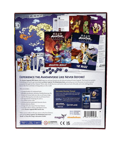 Avatar Legends Starter Set Roleplaying Game by Magpie 3