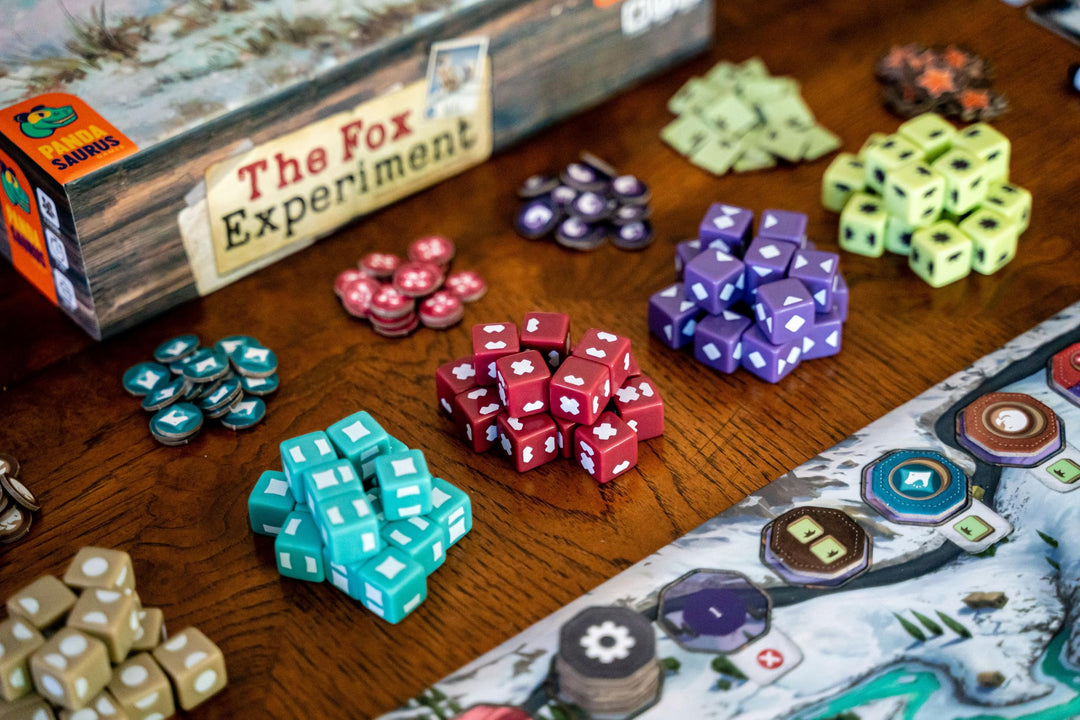 The Fox Experiment Board Game - Breed and Evolve Your Foxes! Strategy Game, Fun Family Game for Kids and Adults, Ages 10+, 1-4 Players, 60 Minute Playtime, Made by Pandasaurus Games