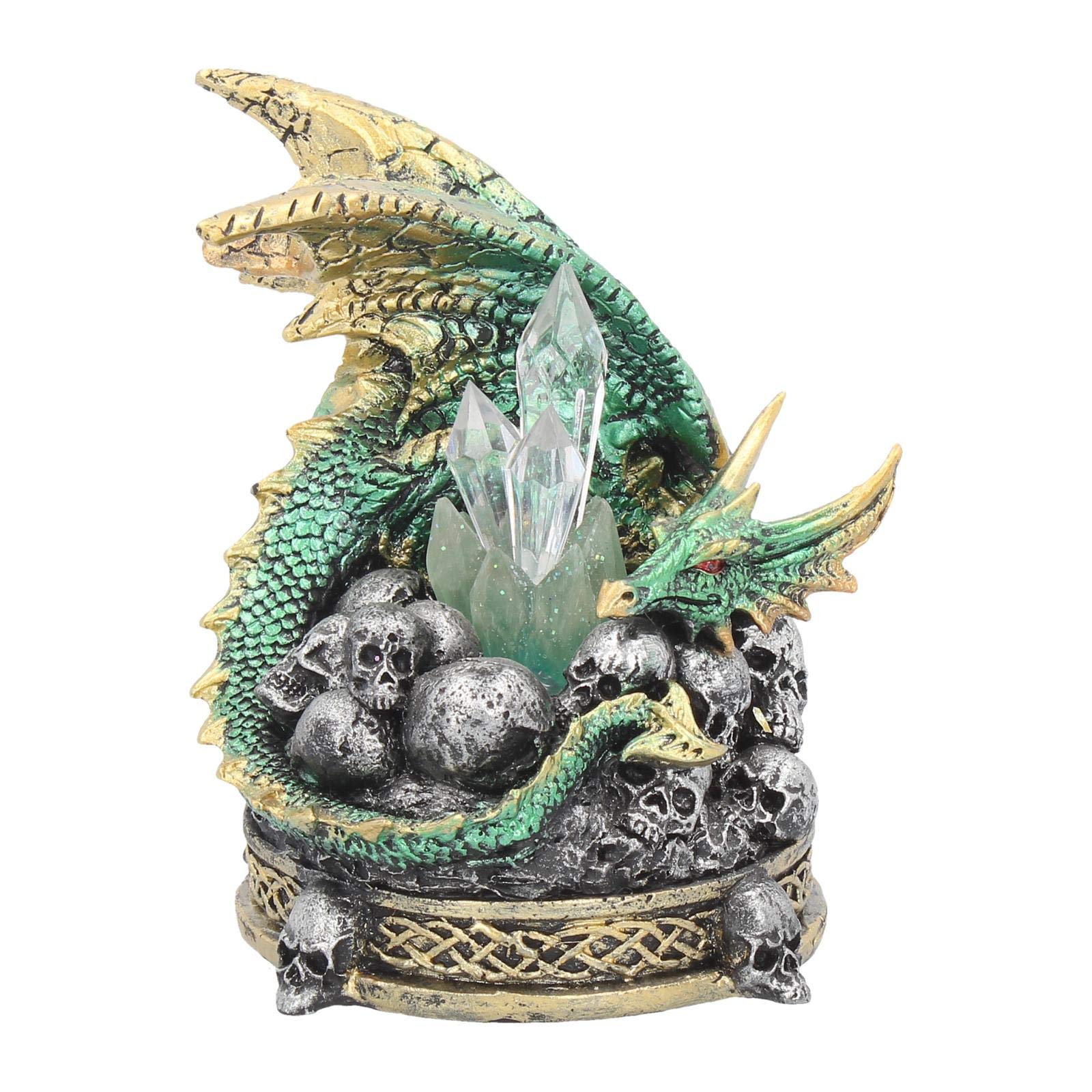 Crystal Crypt Green Dragon Figurine 11.5cm 2